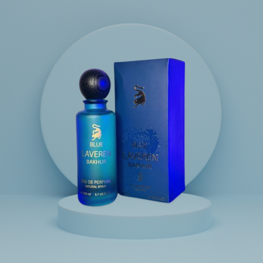 Laverne Blue Bakhur Perfume/Fragrance 200ml | عطر لافيرن بلو بخور - 200 مل للرجال والنساء  ( replica )